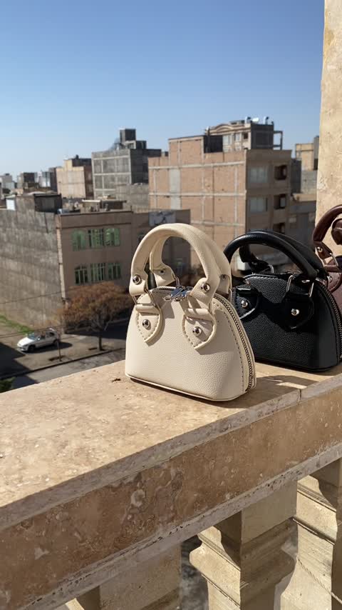 مینی بگ دخترانه کیف کوچیک کیف دخترانه کیف نیم گرد 