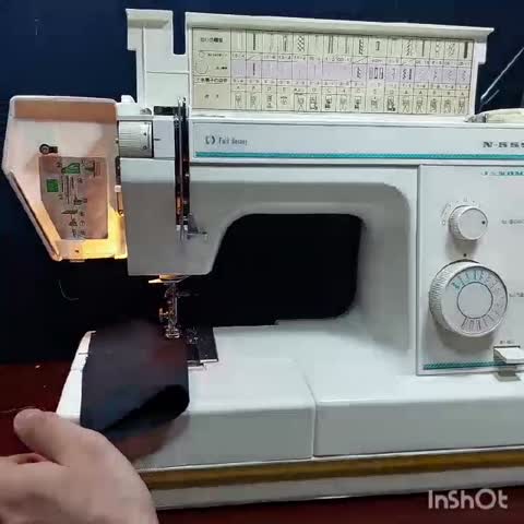 چرخ خیاطی ژانومه 19مدل دوخت بدنه آهنی قاب سفید (هزینه ارسال پس کرایه)