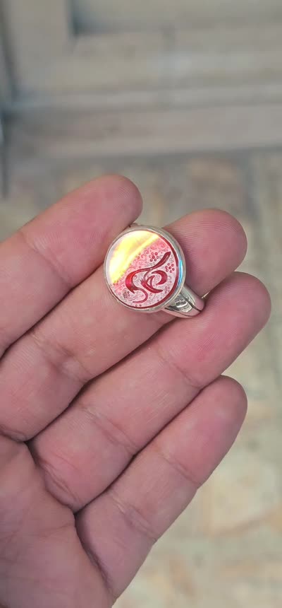 انگشتر عقیق سرخ 