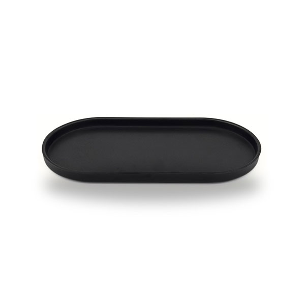 رست بیضی لبه دار تخت ملامین 14*28 سانت