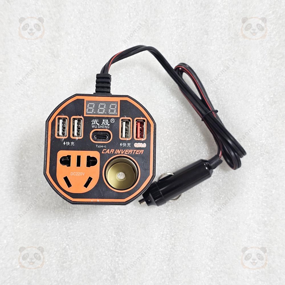 شارژر و مبدل فندکی برق خودرو کد15952