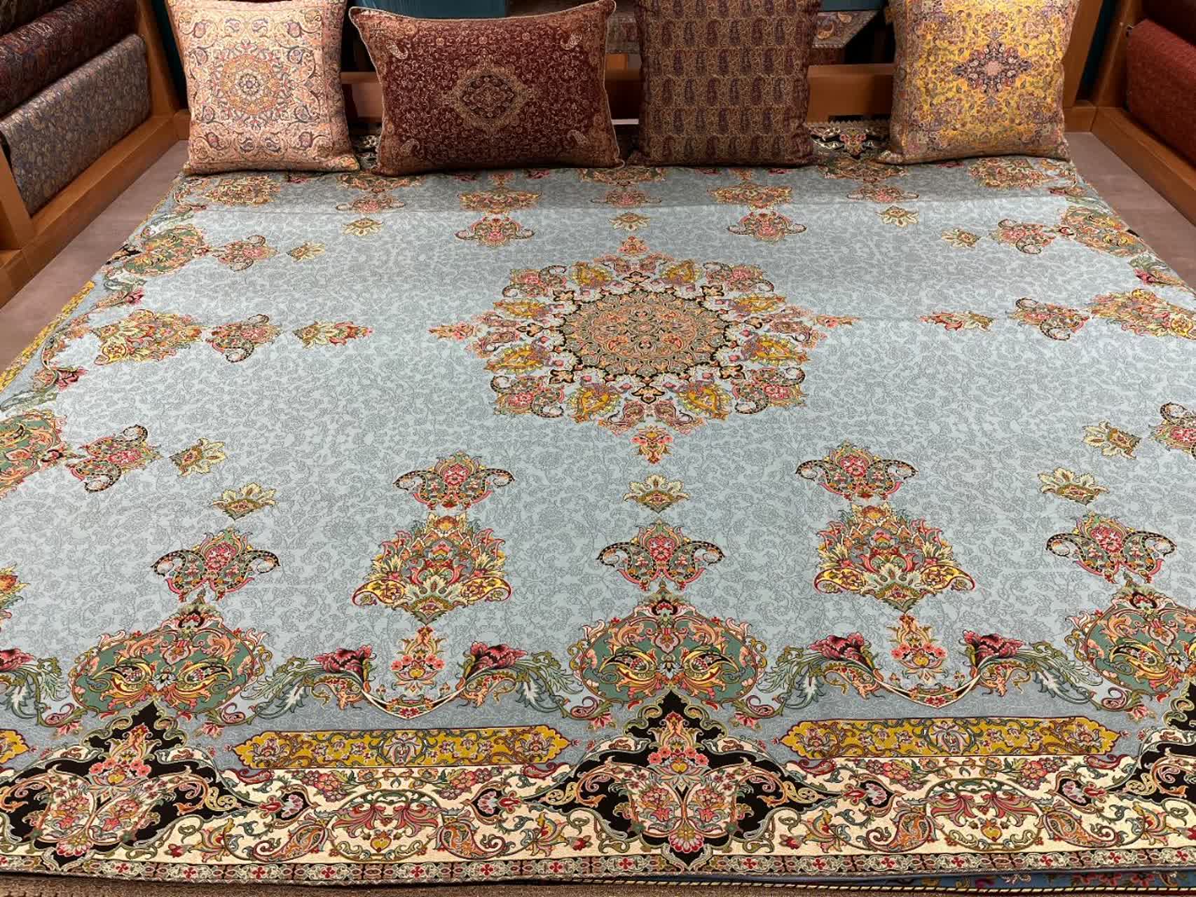 روتختی ترمه ابریشم طرح شور انگیز کد 1