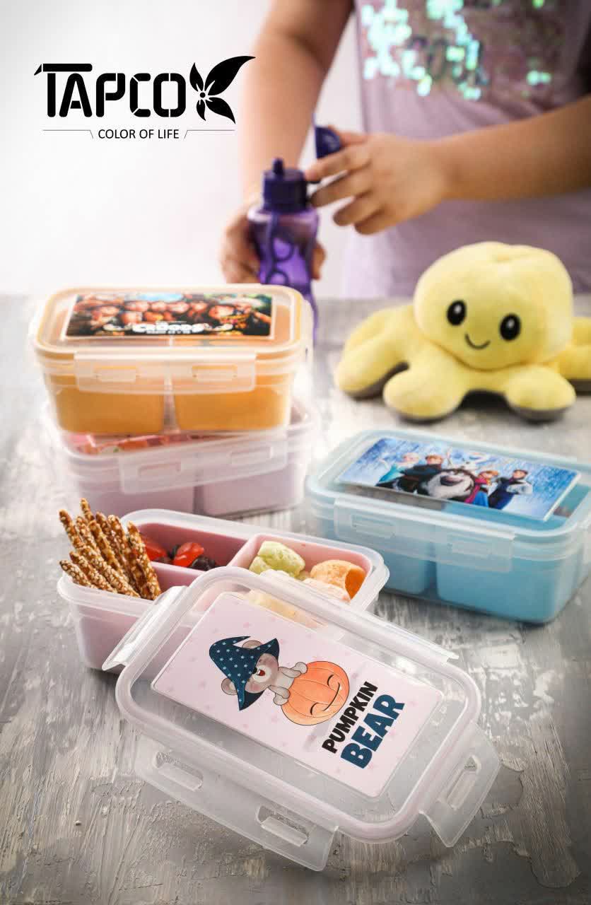 ظرف غذا سه تیکه تاپکو