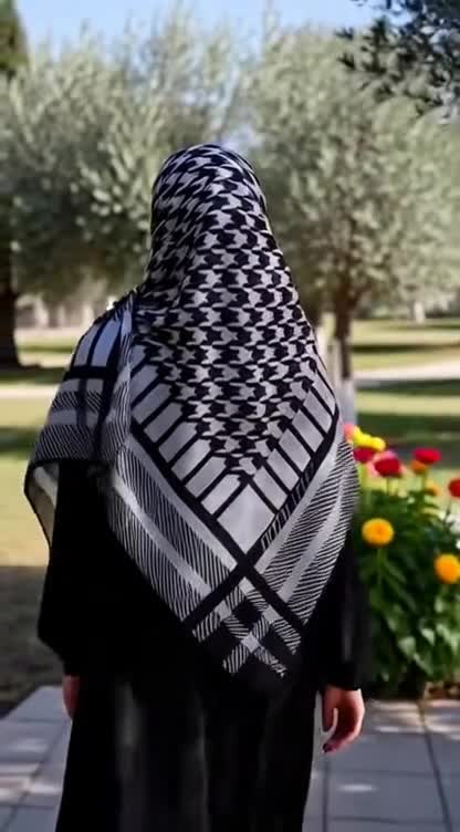 روسری نخی خنک تابستانی قواره 120 طرح پیچازی 
