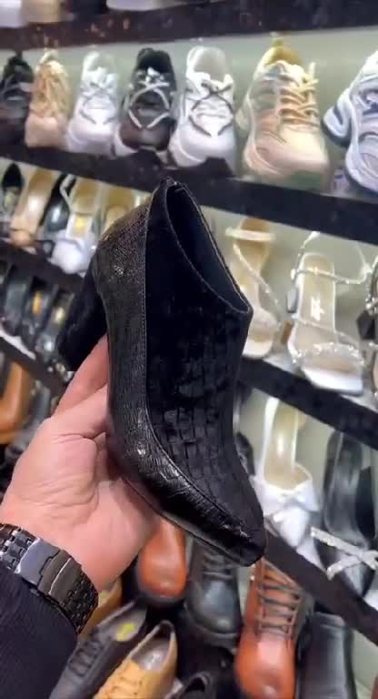 کفش مجلسی چرم و سوییت 