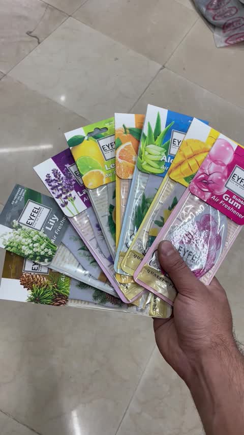 خوش بو کننده داخل خودرو آویز برند ایفل وارداتی