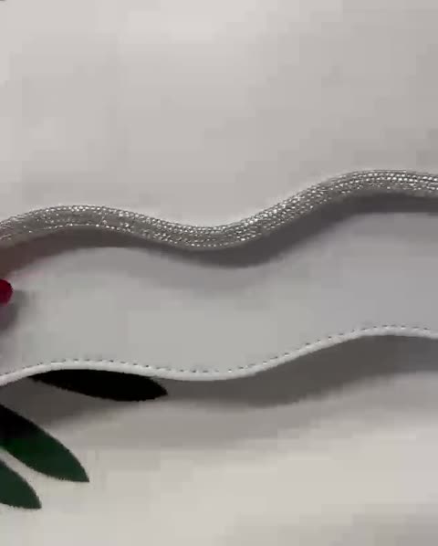 کیف زنانه مجلسی دسته دار زنجیردار مدل موجی