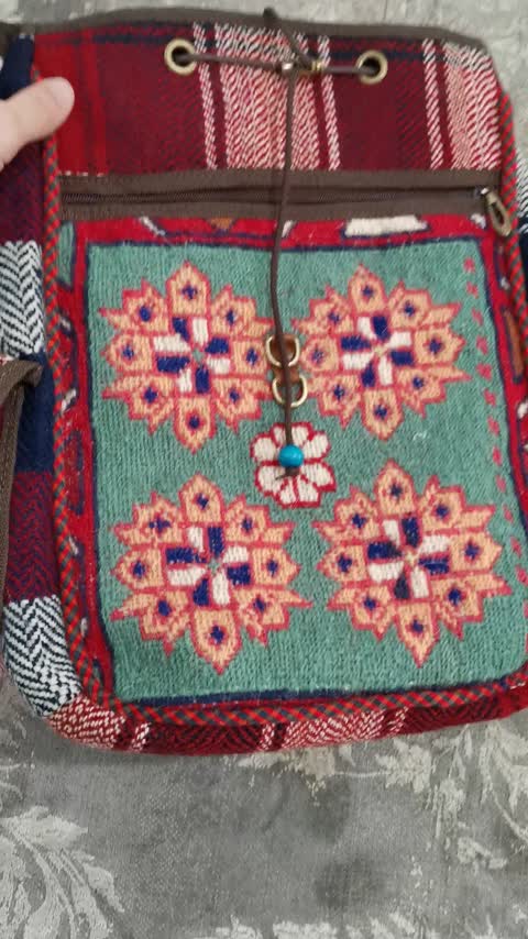 کوله پشتی گلیمی (ورنی آذربایجان) 