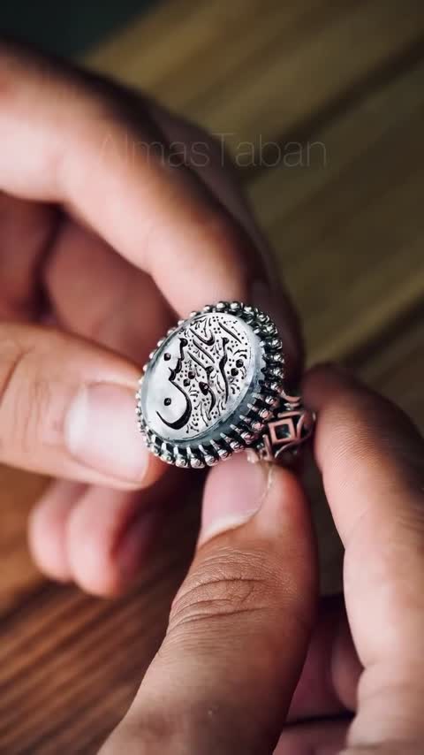 انگشتر نقره مردانه در نجف کد 1192