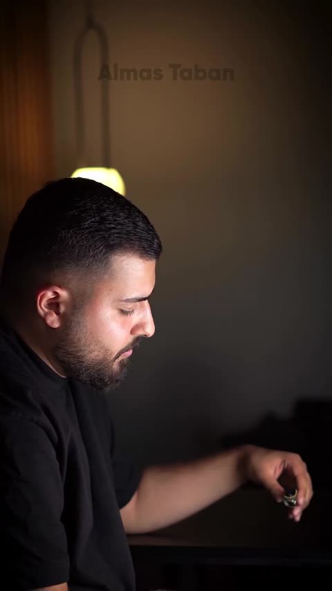 انگشتر مردانه عقیق مشکی کد 1219
