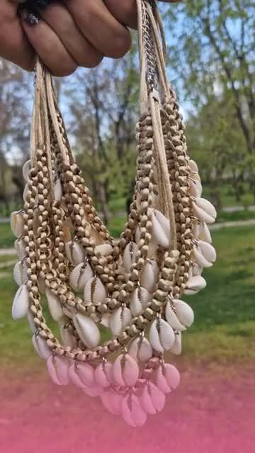 چوکر صدف طبیعی وارداتی