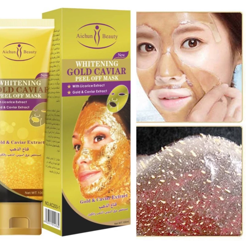 ماسک طلا پاکسازی پوست سرم طلا
