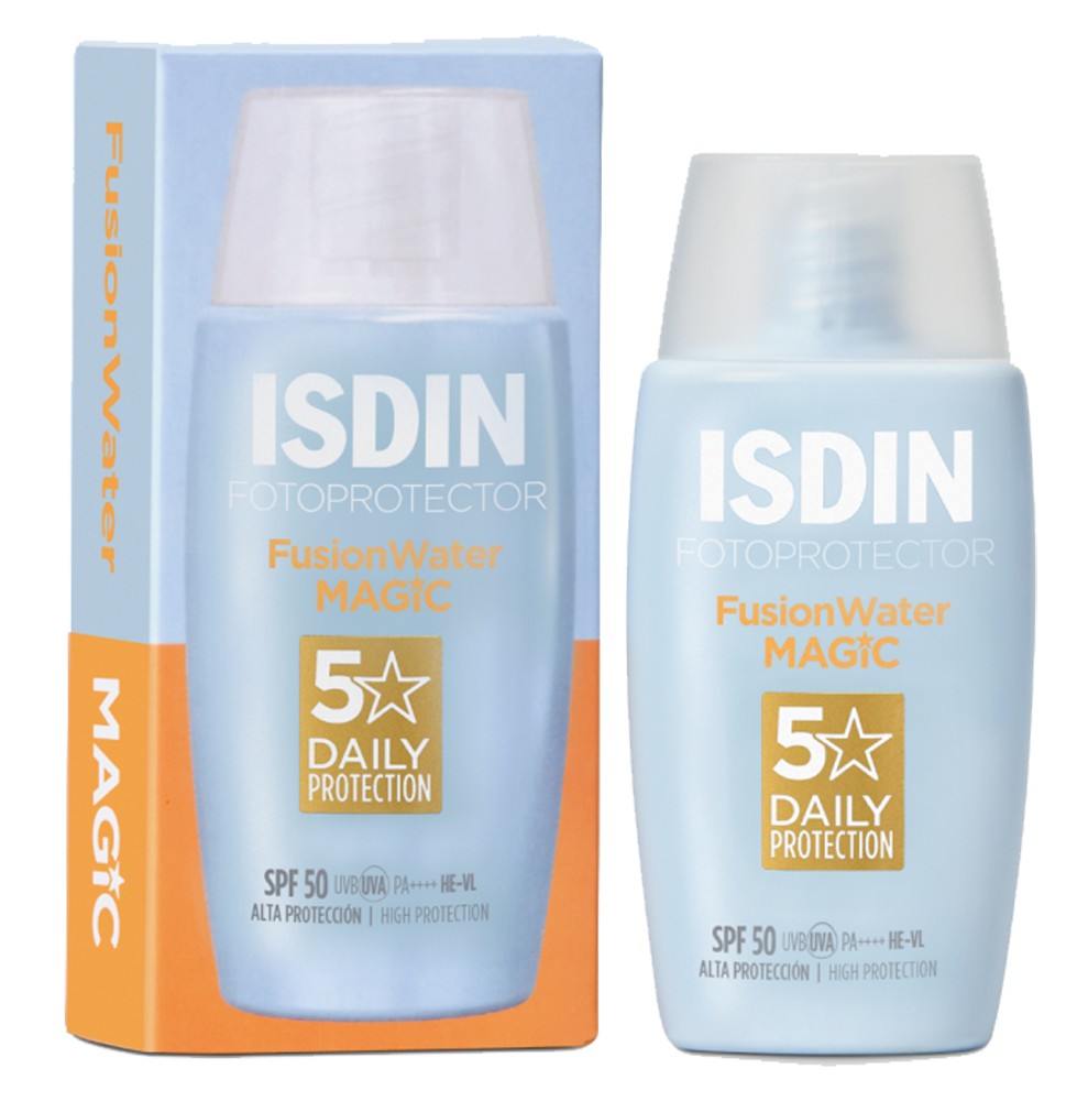 ضد آفتاب فیوژن واتر مجیک ایزدین بدون رنگ SPF50 اصلی