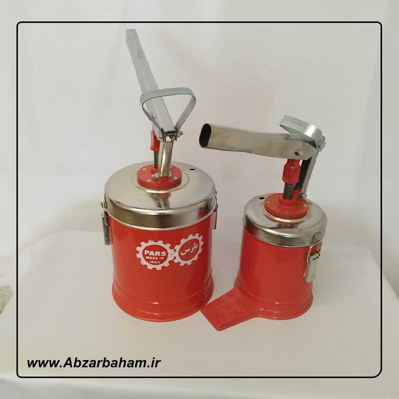گریس پمپ سطلی دستی پارس