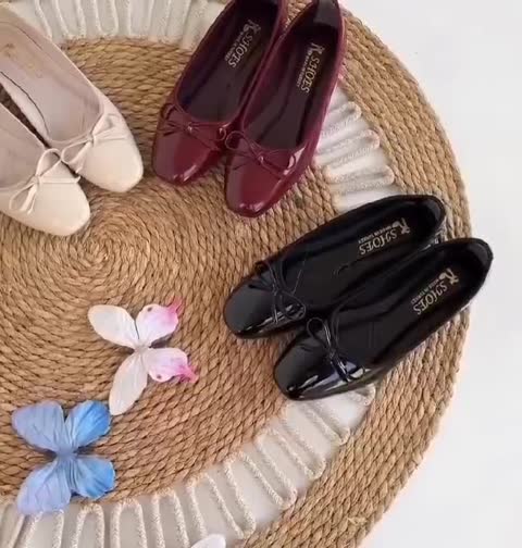 بابت ورنی پاپیونی مشکی کرم زرشکی قهوه ای کرمی زنانه دخترانه کفش کالج براق چرم راحت سبک طبی راحتی مجلسی شیک پاپیون پصچلنع