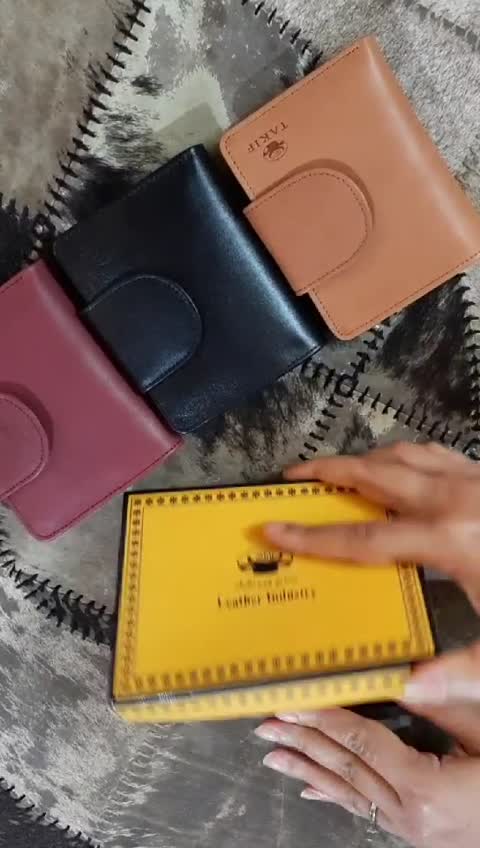 کیف پول چرم طبیعی 