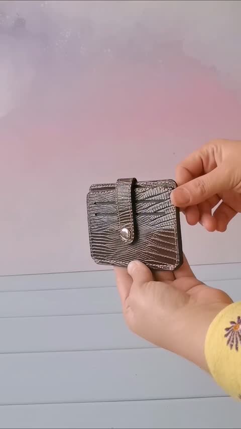 جاکارتی جیبی چرم طبیعی
