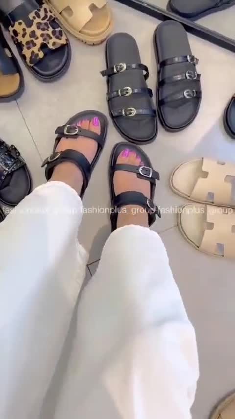 صندل سه سگک دار 