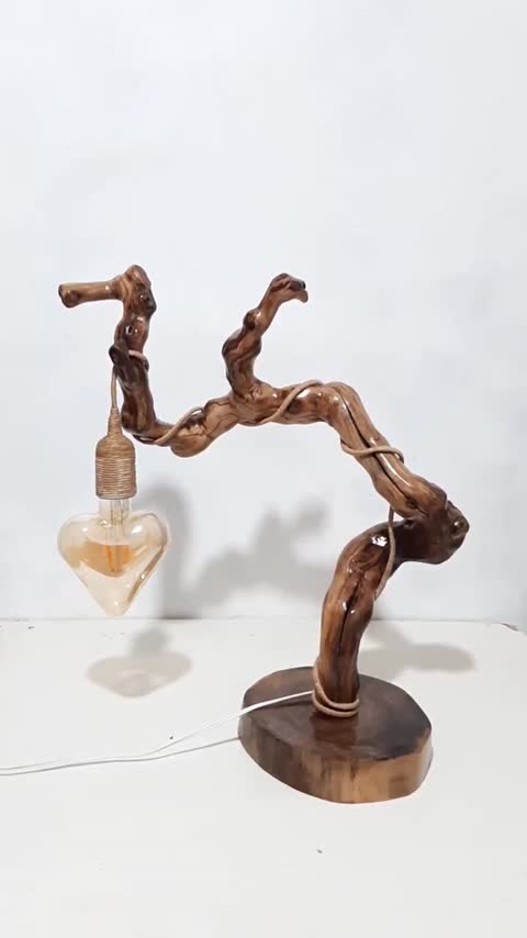 اباژور رومیزی از چوب انگور
