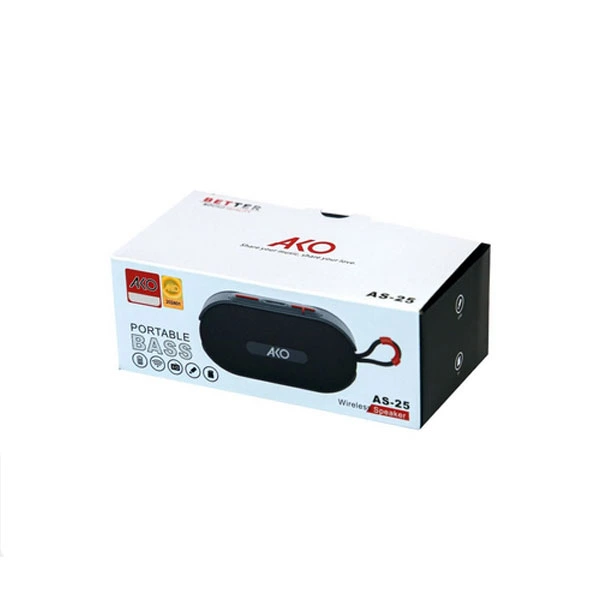 اسپیکر AKO مدل AS25 – بلوتوثی چندکاره با تیونر FM