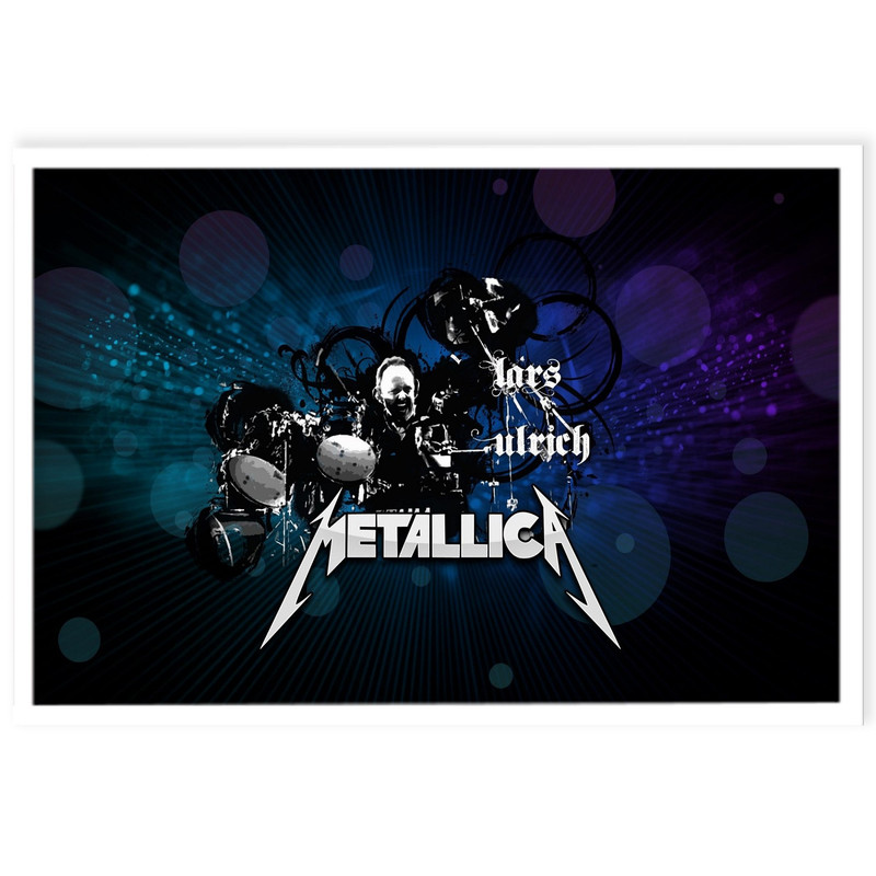 تابلو نوری بکلیت طرح گروه متالیکا Metallica مدل W-s170 ارسال فوری مدل 1