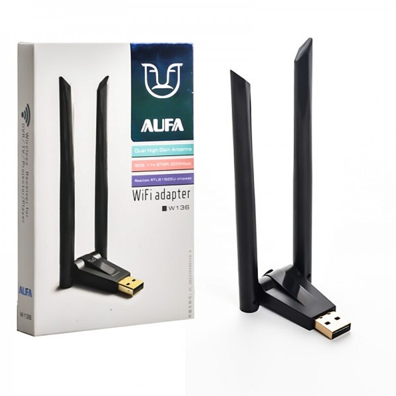 دانگل wifi شبکه آنتن دار آیوفا (AUFA) مدل W136