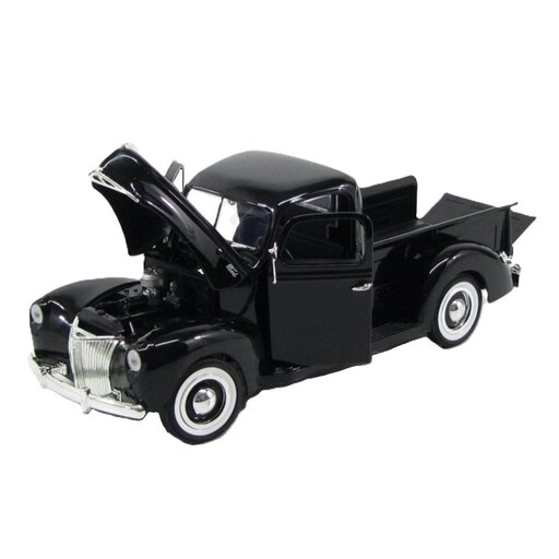 ماکت ماشین - فورد پیکاپ 1940 - 1940 Ford Pickup - مقیاس 1.18 برند موتورمکس Motormax - فلزی - فول بازشو - فرمان پذیر