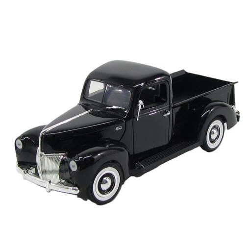 ماکت ماشین - فورد پیکاپ 1940 - 1940 Ford Pickup - مقیاس 1.18 برند موتورمکس Motormax - فلزی - فول بازشو - فرمان پذیر