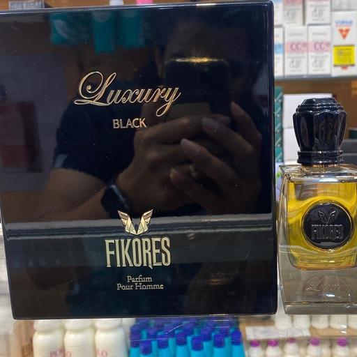 ادکلن مردانه فیکورس لاکچری بلک Fikores luxury black حجم 80 میل