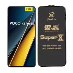 گلس شیشه ای Super x  Anti Static برای شیائومی