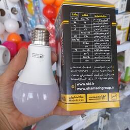 لامپ LED مهتابی 15 وات شمسه 