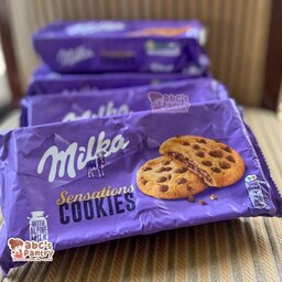 کوکی با تکه های شکلات و  میلکا Cookie sensation سوئیسی  بسیار خوشمزه 