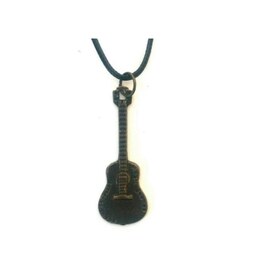 گردنبند اسپورت بند چرمی مدل گیتار 2