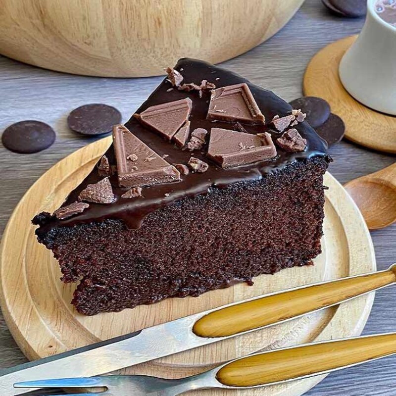 پودر کیک شکلاتی (با شکر قهوه ای) - پودر کیک کاکائویی 400 گرم محیا