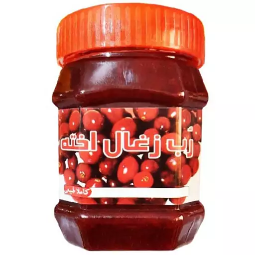 رب زغال اخته ژاماسب - رب ذغال اخته طبیعی - چاشنی زغال اخته 500 گرم محیا