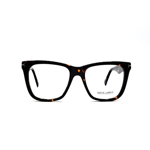 فریم عینک طبی اسکوآرو مدل sq1743c3 زنانه و مردانه هاوانا