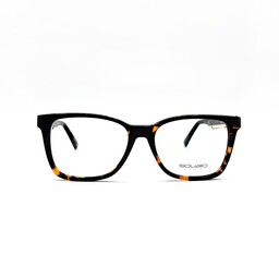 فریم عینک طبی اسکوآرو مدل sq1746c3 زنانه و مردانه هاوانا