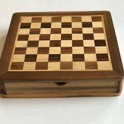 شطرنج چوبی کشودار سایز48