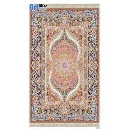 پادری درجه1 سایز 50x80 باترمزفرش طرح سنتی روشن  I سایر سایز دایرکت