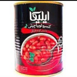 کنسرو لوبیا ایلیا 380گرمی با سس گوجه