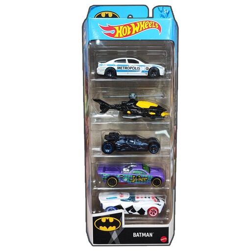 اسباب بازی پک 5تایی ماشین فلزی Hot wheels 