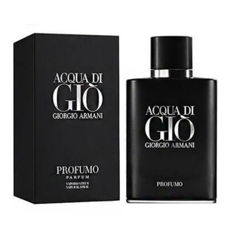 عطر آکوا دی جیو پرفومو ( آکوا دی جیو بلک ) مردانه  Acqua di Gio Profumo Giorgio Armani For Men یک گرم