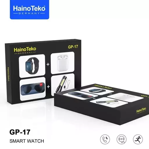 پک اقتصادی ساعت هوشمند HainoTeko GP-17