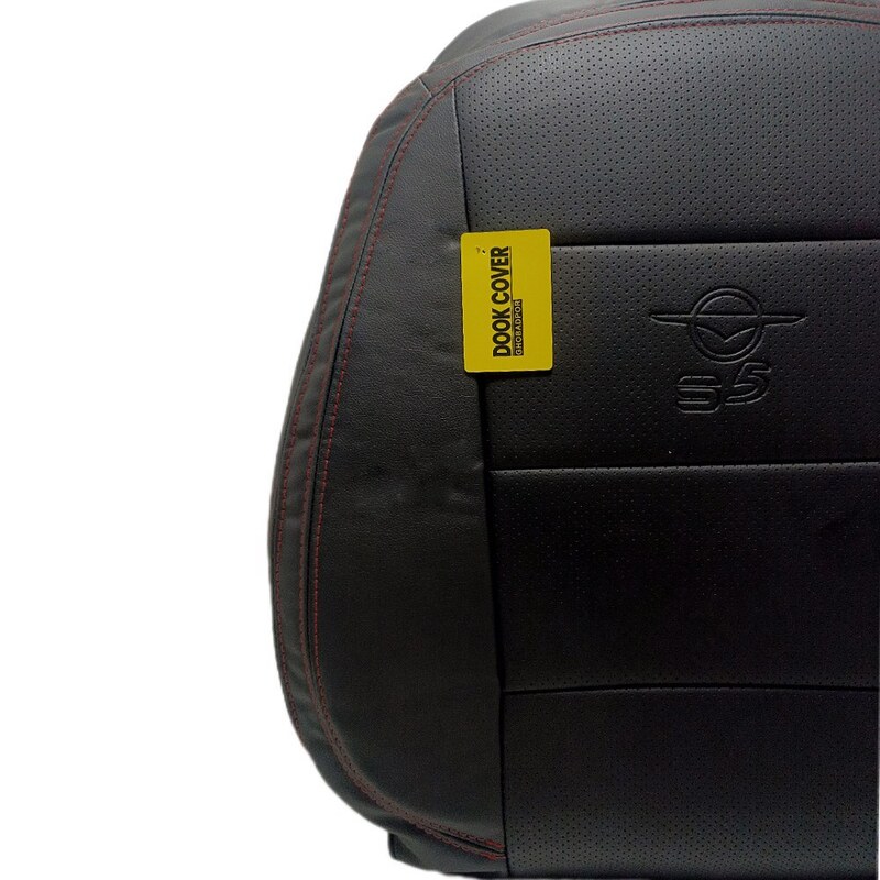 روکش صندلی مدل HAIOOMA مناسب برای خودرو HAIMA S5 - هایما S5 تمام چرم خارجی مشکی 