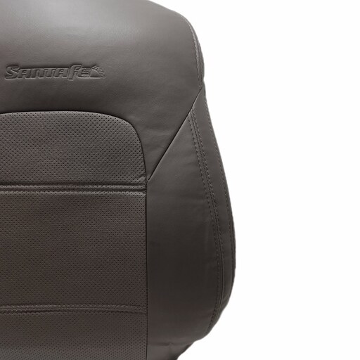 روکش صندلی مدل SANTAFE  مناسب برای خودرو SANTAFE IX 45 - سانتافه IX45 تمام چرم خارجی - قهوه ای 