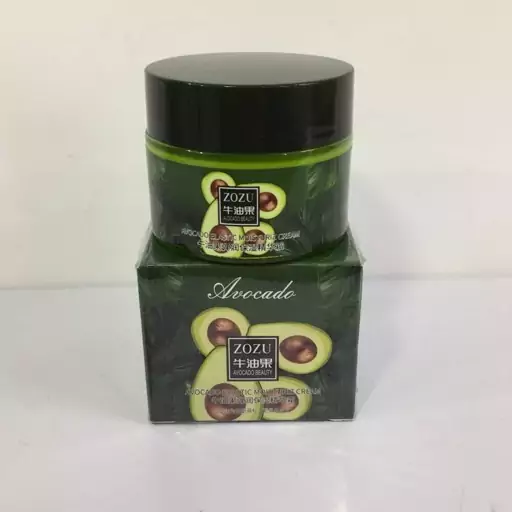 کرم کاسه ای مرطوب کننده آووکادو زوزو ZOZU Avocado Elastic Moisturizer Cream حجم 50 گرم