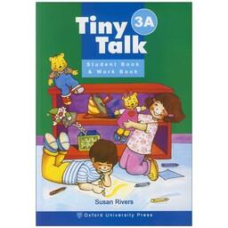 کتاب Tiny Talk 3A، کتاب دانش آموز با کتاب کار و CD،تاینی تاک،آموزش زبان انگلیسی کودکان، English for Children (Kids)