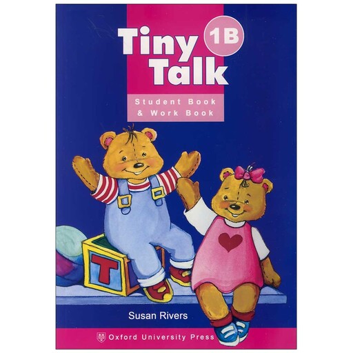 کتاب Tiny Talk 1B، کتاب دانش آموز با کتاب کار و CD،تاینی تاک،آموزش زبان انگلیسی کودکان، English for Children (Kids)