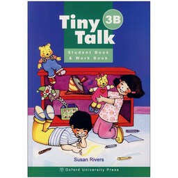 کتاب Tiny Talk 3B، کتاب دانش آموز با کتاب کار و CD،تاینی تاک،آموزش زبان انگلیسی کودکان، English for Children (Kids)