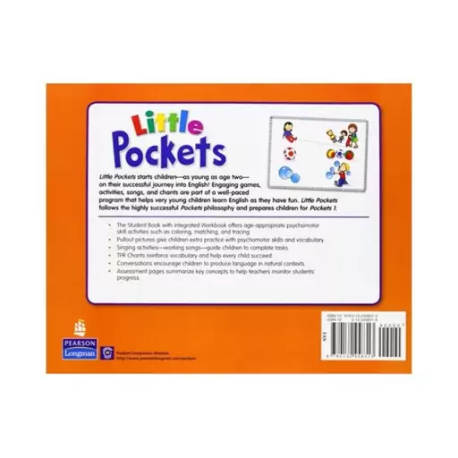 کتاب Little Pockets Second Edition (لیتل پاکتس ویرایش دوم)، کتاب دانش آموز و  کار و CD